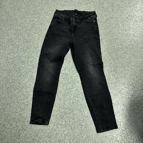 Kendall + Kylie THE ULTRA BABE SKINNY jeans - Black - size 2 / 4🌟 - Picture 1 of 3